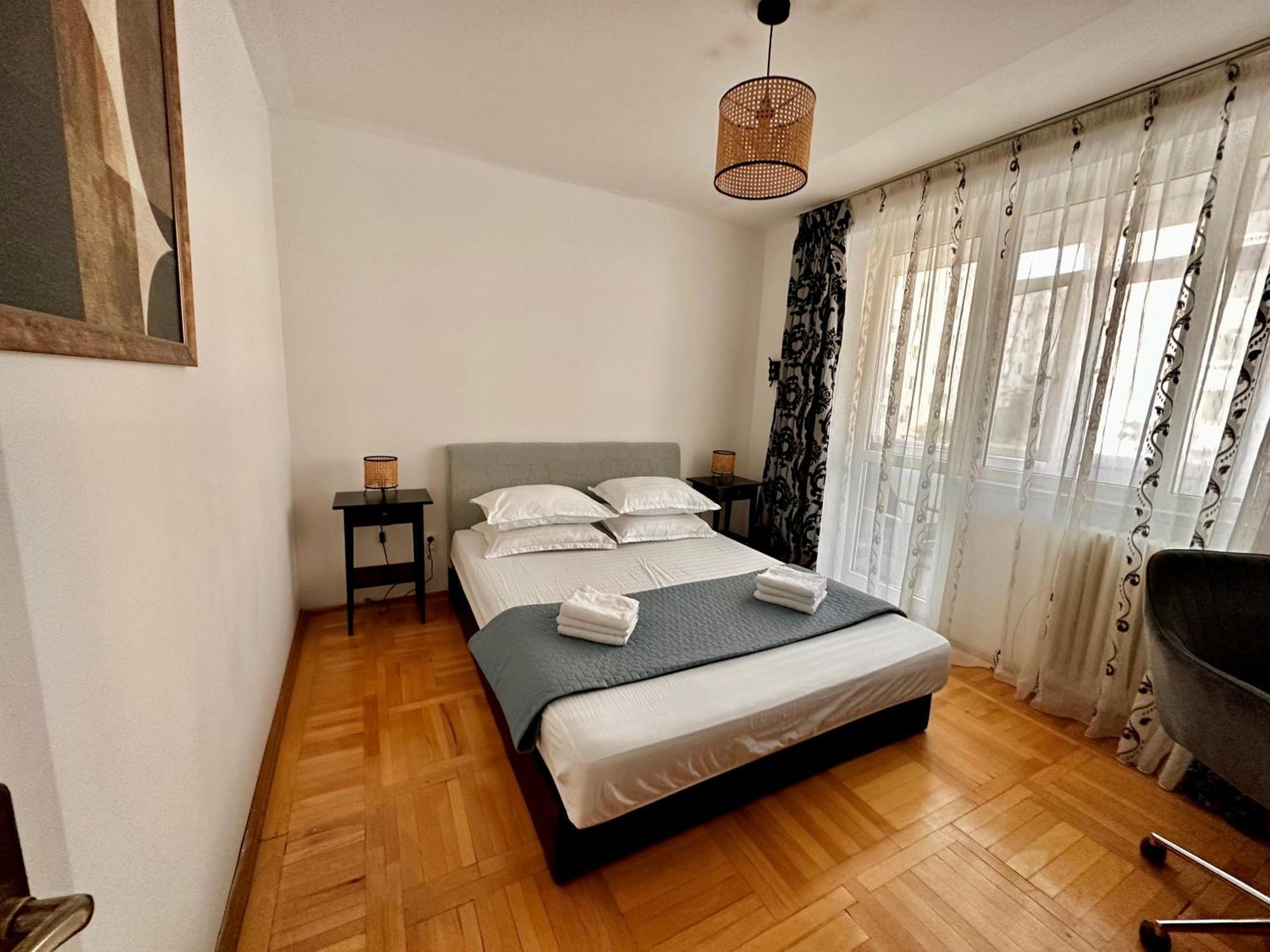 Spacious Zen, Smart Tv, Fully Equipped Kitchen, 70 Mp, Tichete De Vacanta, Late Check-Out Available Букурещ Екстериор снимка